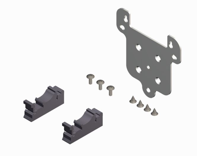 5000 Series Wall Mounting DIN Rail Kit 5000-WMDRK