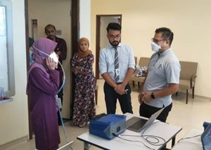 Fit testing in Malaysia with PortaCount Respirator Fit Tester