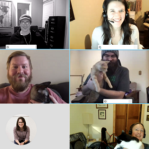 Remote Happy Hour brings the Software Team Together
