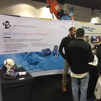 Answer questions about the OSHA silica standard at the Precast Show