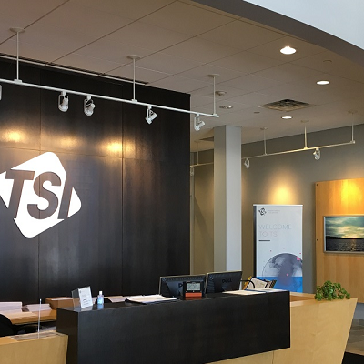 TSI Incorporated lobby in Shoreview, Minnesota