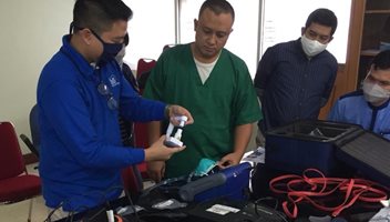 PT HAS Environmental in Indonesia performed fit testing at two hospitals